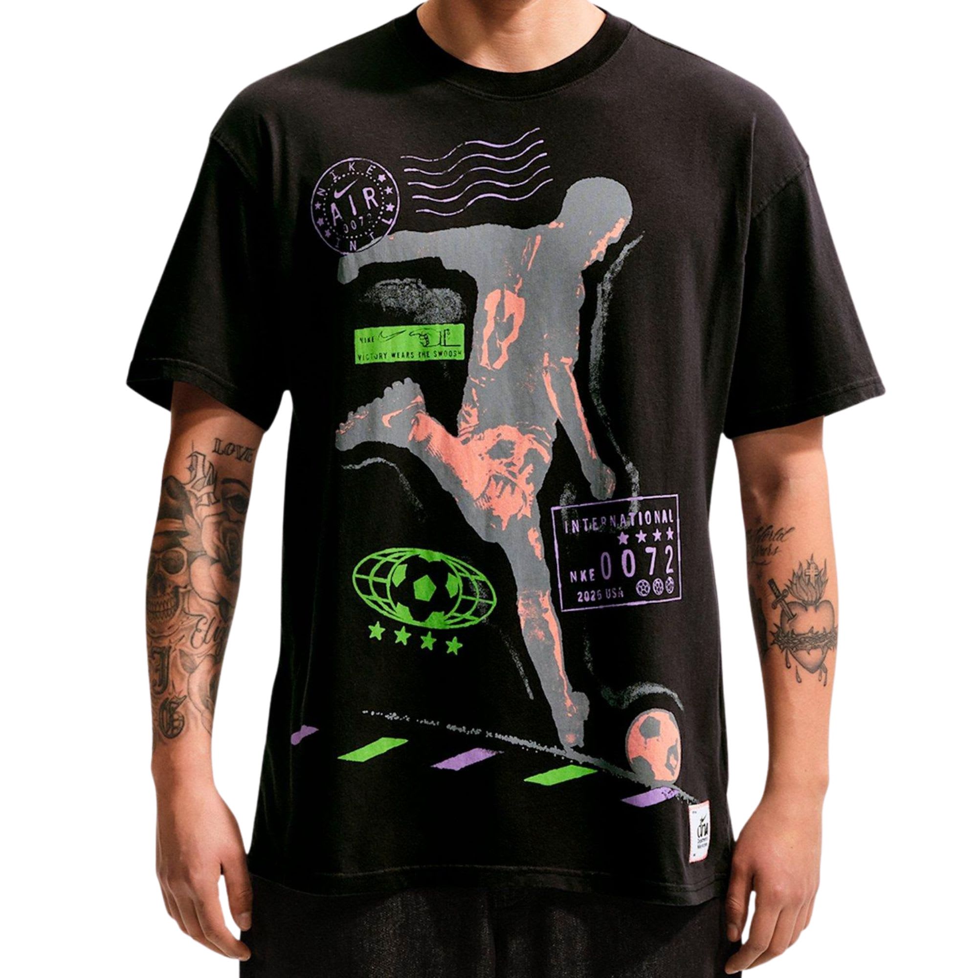 Nike Sportswear Men's Sole Rally Graphic T-Shirt Black