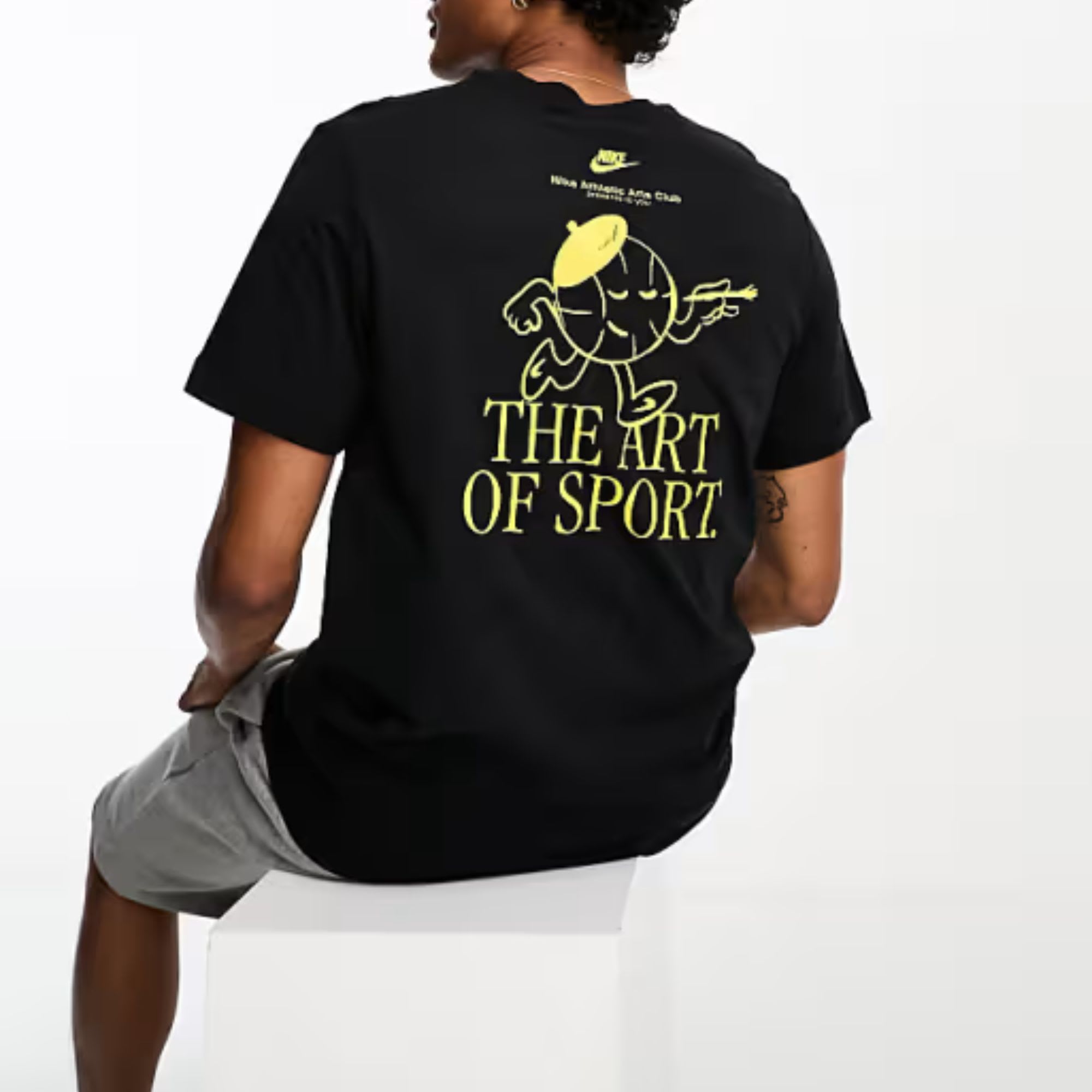 Nike Sportswear Men's Art Is Sport Graphic T-Shirt Black