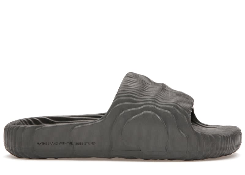 adidas Adilette 22 Slides Grey Five