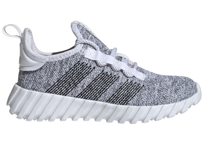 adidas Kaptir Flow Cloud White Core Black Silver Metallic (GS)